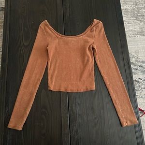 target cute tight long sleeve top